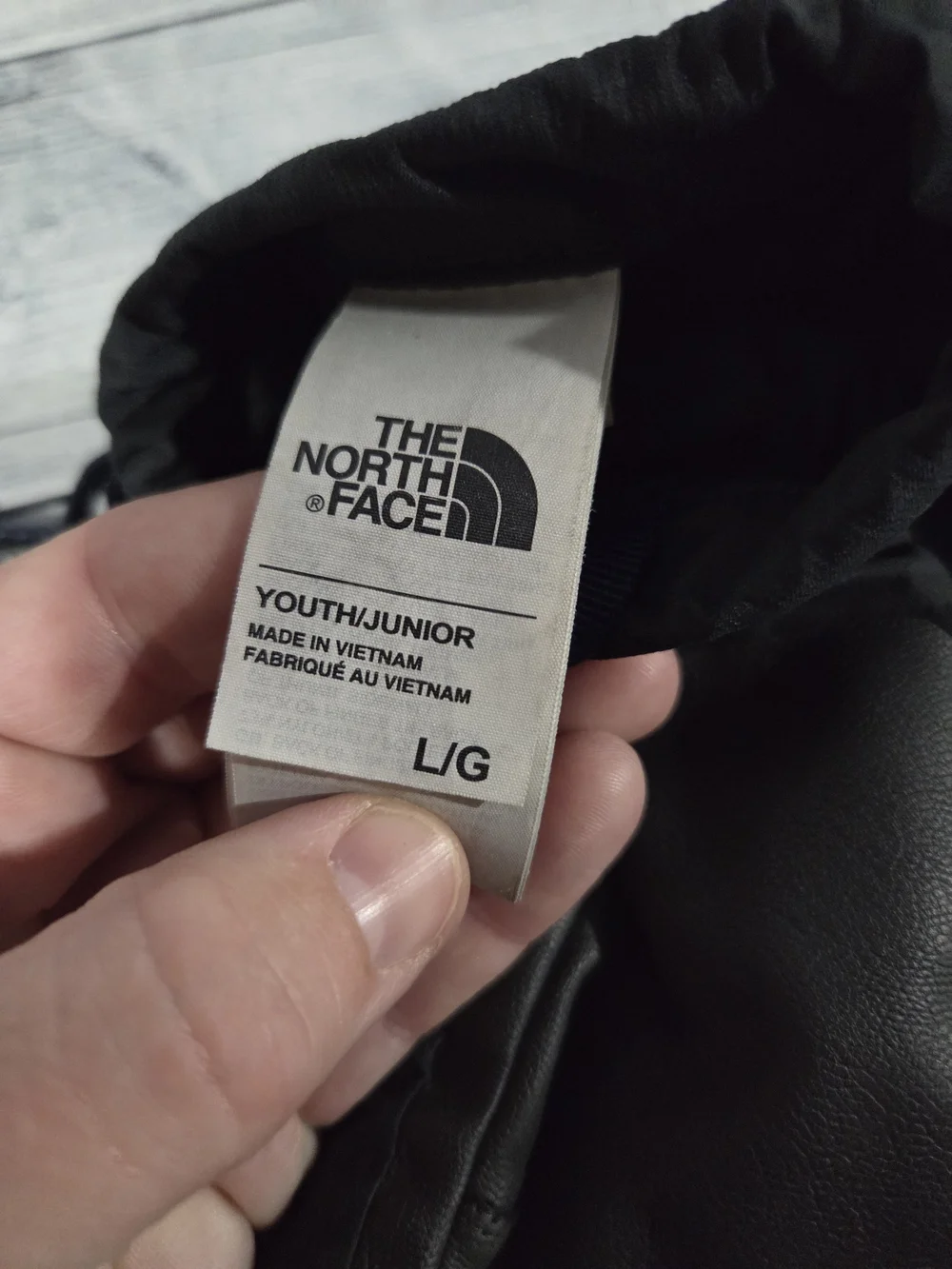 North Face Youth Gloves L